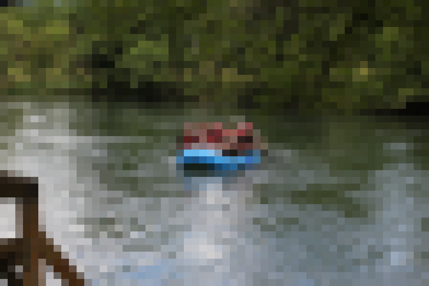 Rafting guides and tourists paddle the Vrbas near Banja Luka